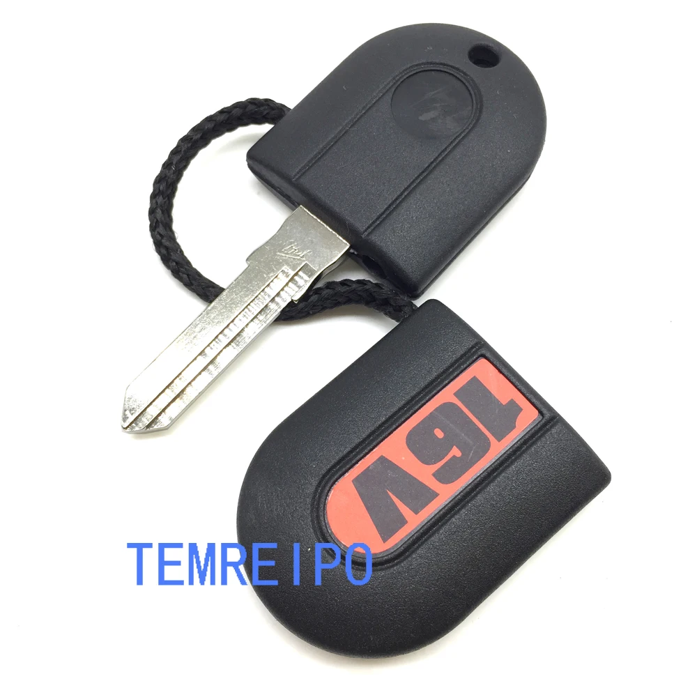 

Transponder key shell with light for Vol kswagen key 16V with white light and HU49 blade G60 key case
