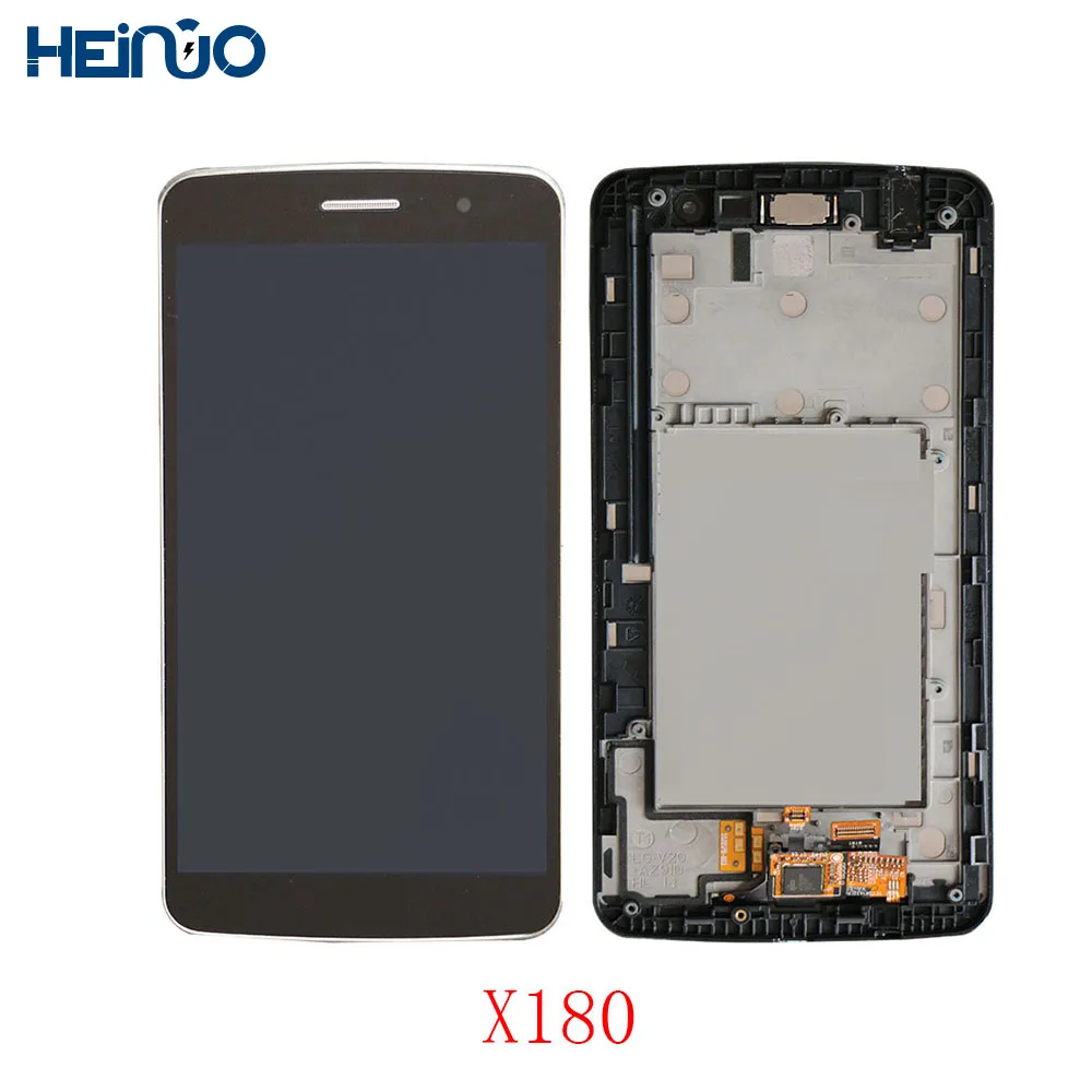 

Original 5.5" IPS LCD For LG Zone X180 LCD Touch Screen Tela For LG Ray X190 LCD Digitizer Assemlby with Frame Replacement Part
