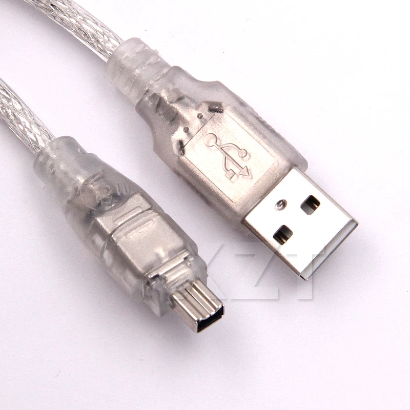 USB 2.0 to IEEE 1394 Firewire 4 Pin 4 feet Extension Cable for Digital Camera or camcorder