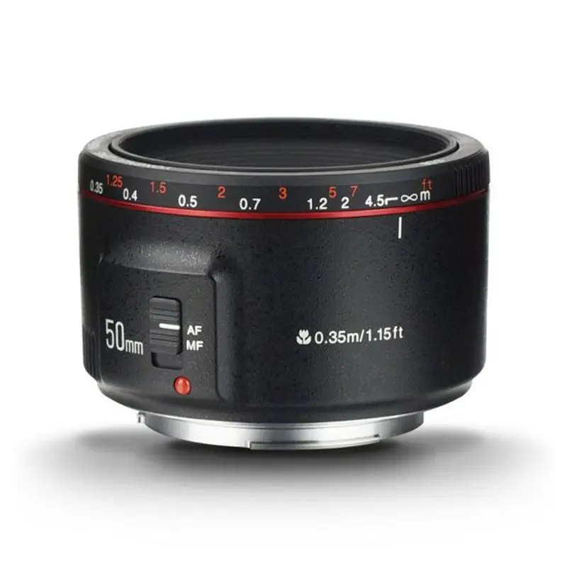 Cadiso YN50mm F1.8 II Большая диафрагма Авто Фокус объектив для Cannon Bokeh эффект объектив камеры для Canon EOS 70D 5D2 5D3 600D DSLR