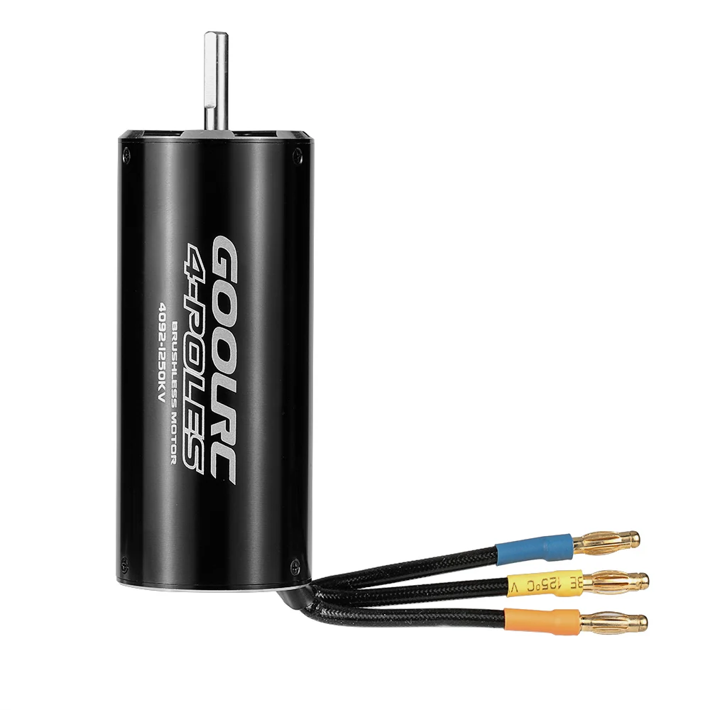 

Original GoolRC 4092 1250KV Brushless Motor and 40-L Water Cooling Combo Set for 1000mm (or Above) RC Boat