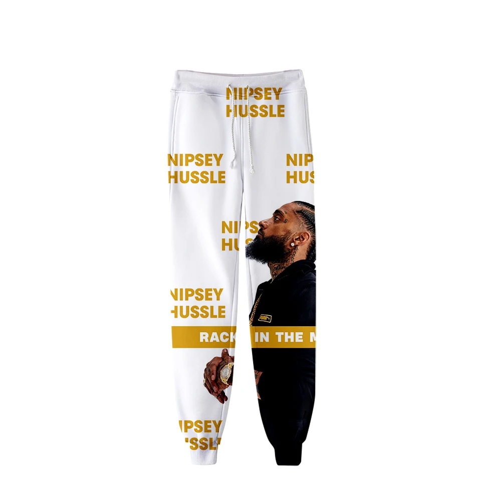 

2019 New 3D Rep nipsey hussle pants Print Casual Spring/summer Jogger Pants Casual Women/men Pants Slim Cool hot sale Pants