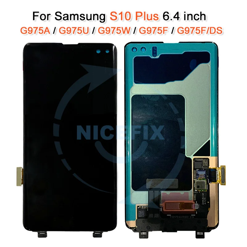 Для Samsung Galaxy S10 2019 SM G973F LCD S10e G970F ЖК дисплей сенсорный экран дигитайзер в сборе для
