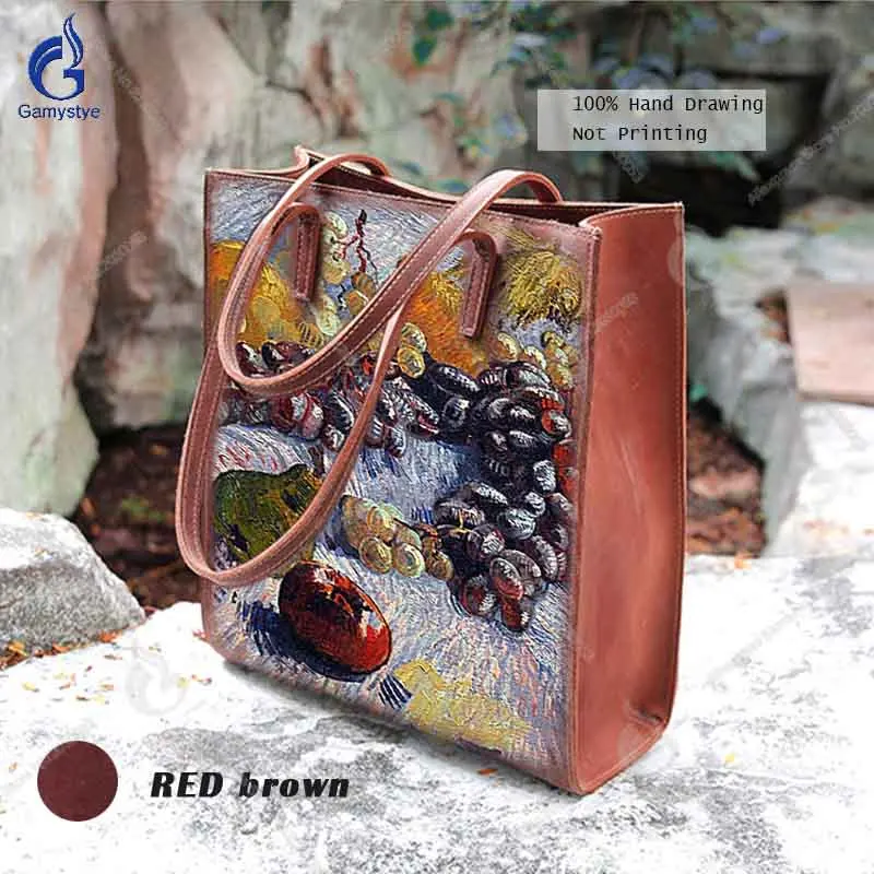 

Gamystye Vintage Style Bags Full Grain Vegetable Tanned Leather Crossbody Bags Large Capacity Women Handbags 2018 New Clutch Bag