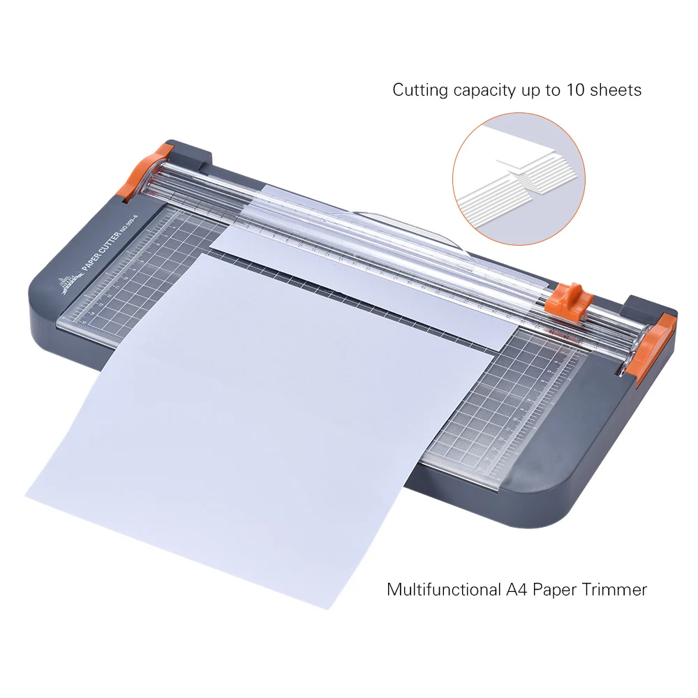 Многофункциональный A4 триммер для бумаги резаки гильотинные триммеры бумага 5 коробки для хранения портативный для A5 A6 этикетки с фото резки бумаги