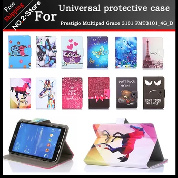 

Fashion Universal case For Cube talk9x U65GT 9.7 10.1 inch Tablet Universal Book cartoon Cover Case Free Shipping + free 3