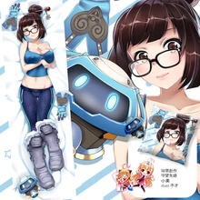 50X150CM Overwatch video game mei bodysuit kalua cameltoe cartoon anime art wall picture mural scroll canvas painting poster