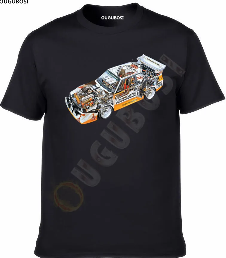 HB S1 QUATTRO RALLY TEAM Walter Rohrl Fan футболка Xmas Geschenk ougubosi|Футболки| |