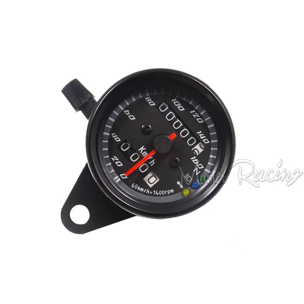 0-160km-h-Motorcycle-Odometer-Speedometer-Gauge-Moto-Scooter-Dual-Speed-Meter-LED-Backlight-Signal