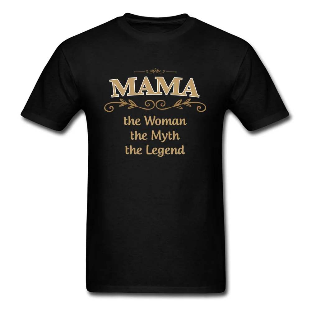 Футболка MAMA The Woman Myth Legend женская одежда для фитнеса Мужская черная футболка топы