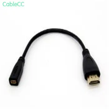 

HDMI male to micro HDMI female extension cable small head hdmi female to turn big head A male adapter TV projector digital camer
