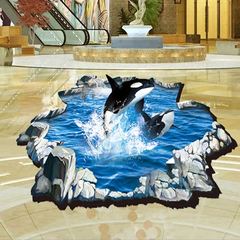 3D Наклейки В Ванную фото 26