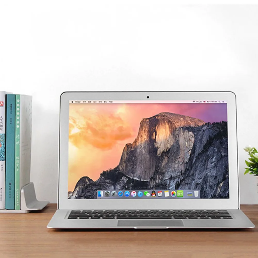 Подставка для ноутбука черный/серебристый подставка алюминиевый сплав