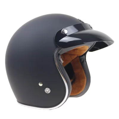

DOT MASEI Motorcycle Helmet Motocicleta Cacapete Casco Casque Harley Retro open face helmet 3/4 moto casco DOT approved