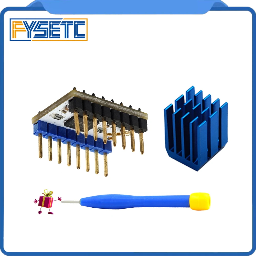 15 шт. TMC2130 шаговый двигатель Mute Driver Stepstick мощность трубки встроенный драйвер тока 1.4A пиковый ток 2.5A заменить TMC2100