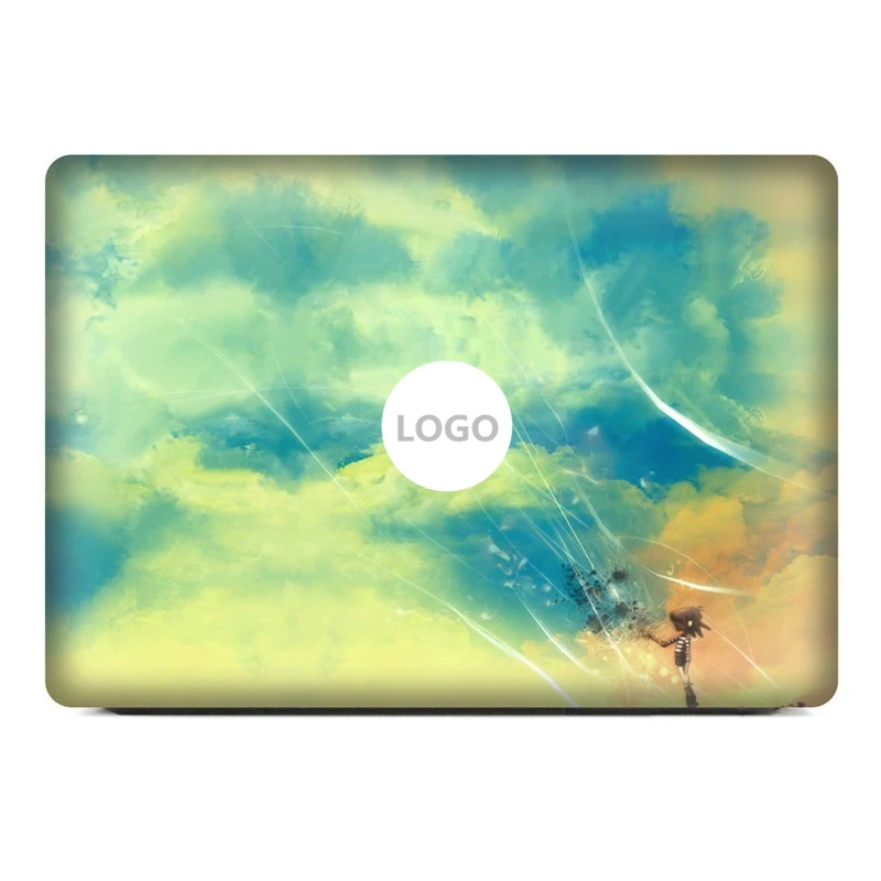 Девушка на ветру виниловая наклейка Стикеры для DIY MacBook Air Pro Retina 11 13 15 дюймов наклейка для mac ноутбук полное покрытие кожи Стикеры