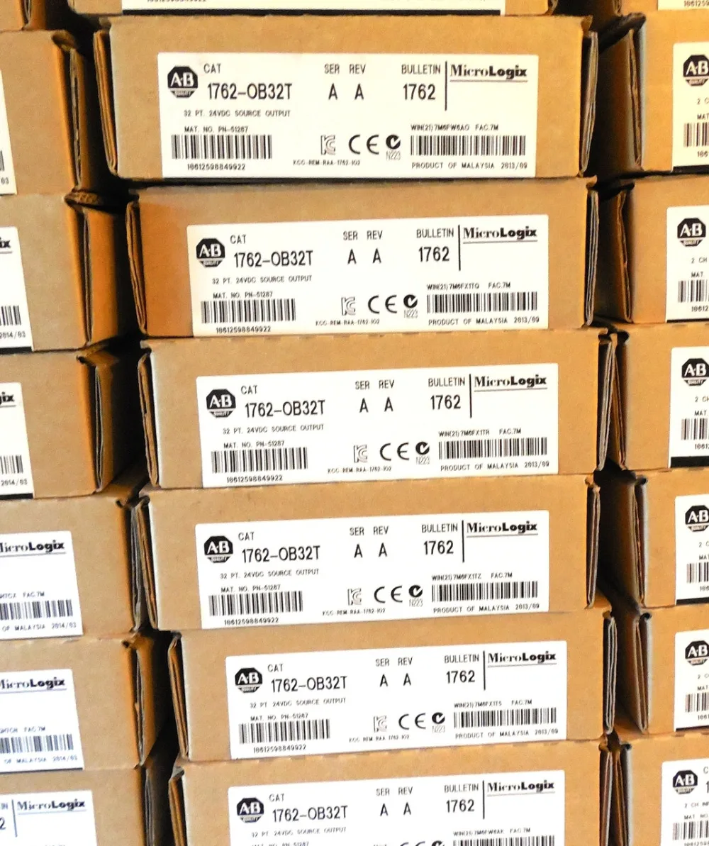 

ALLEN BRADLEY MICROLOGIX 1762-OB32T 24VDC OUTPUT FACTORY SEALED 2014