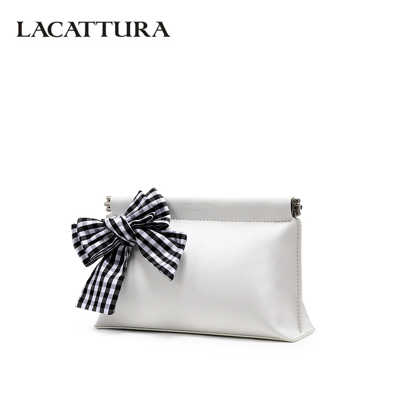 Black And White Small Backpack Purse