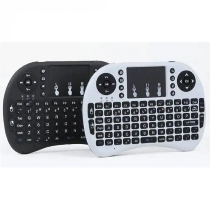 2,4 ГГц Беспроводная i8/i10 Сенсорная панель Мини-Клавиатура Fly Air mouse для Android tv PS3/4-Drop