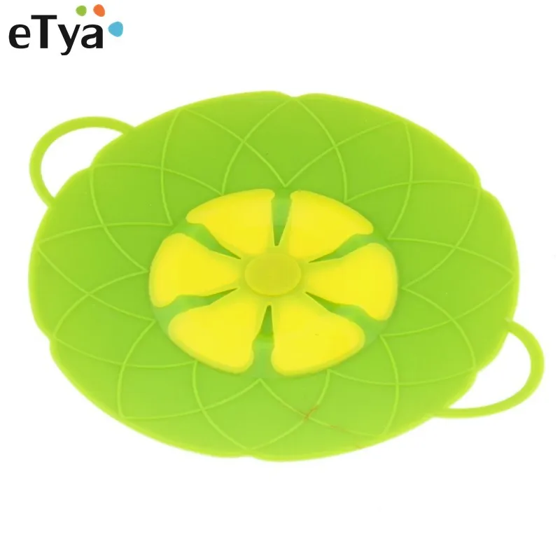 

Flower Petal Spill Stopper Silicone Pot Lid Cover For Pan Cookware Cooking Tools Kitchen Accessories Fast Shipping