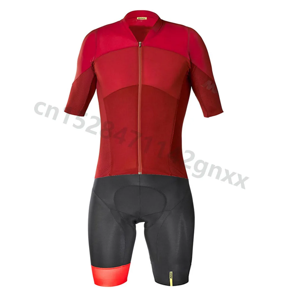 

2019 Mavic Pro team Men Short Sleeve Cycling Jersey Set Summer Quick Dry Bike Triathlon Skinsuit Jumpsuit Ropa Ciclismo Maillot