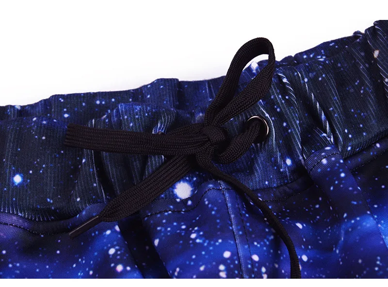 Мода Galaxy джоггеры Штаны Для мужчин Бэкон Кот пространство 3D Star Print Jogger Штаны пот Штаны Забавный Акула брюки челнока