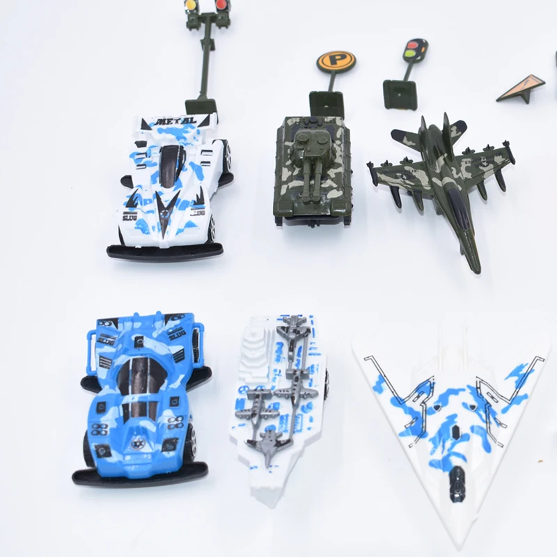 Классический солдат военный автомобиль модели солдатиков набор инженеров детей Обучающие заводные игрушки Дети подарки на день рождения