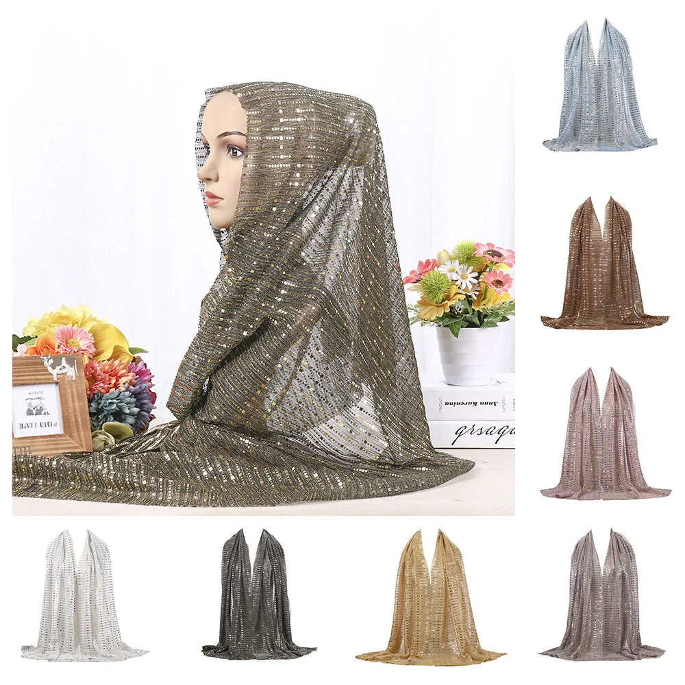 

Chiffon Women Hijabs Ladies Simple Solid Long Shawl Full Cover Head Scarf Female Wrap Hijab Muslim Fashion Headscarf