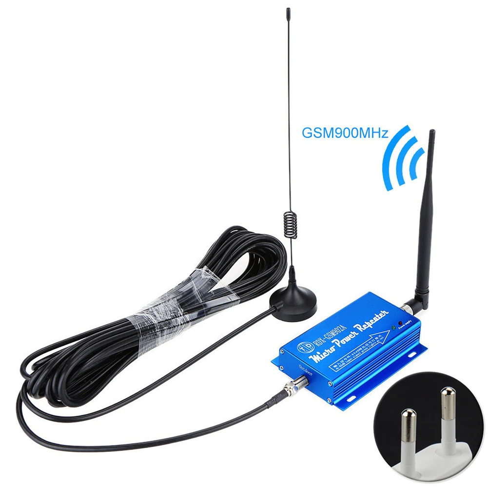

Repeater Mini Full Set LCD Reduce Radiation Alloy Family Signal Amplifier Booster GSM Mobile Phone With Antenna