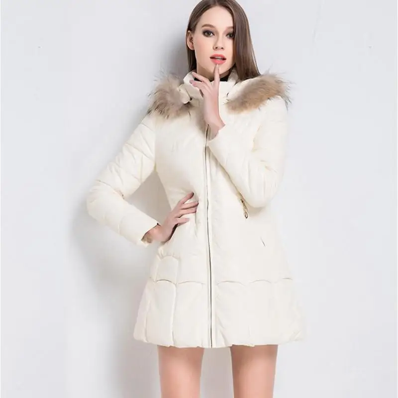 Nieuwe mode winter jas vrouwen Solid Zipper Casual slanke korte parka warme Jas capuchon katoenen parka mujer 2018 femme hiver