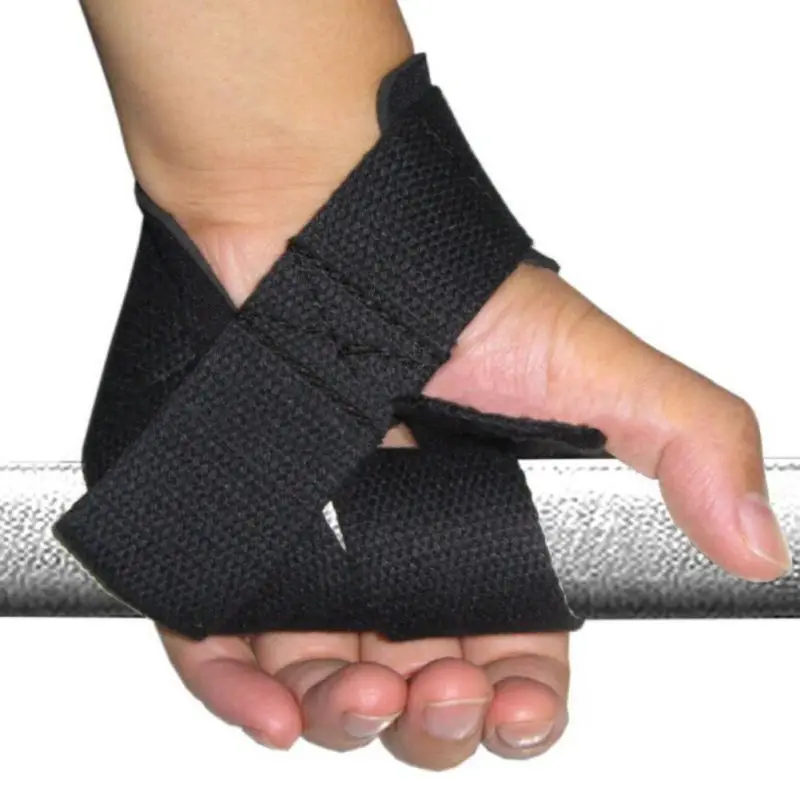 

2017 Weight Lifting Training Workout Gym Wrist Support Gloves Wrap Hand Bar StrapNew