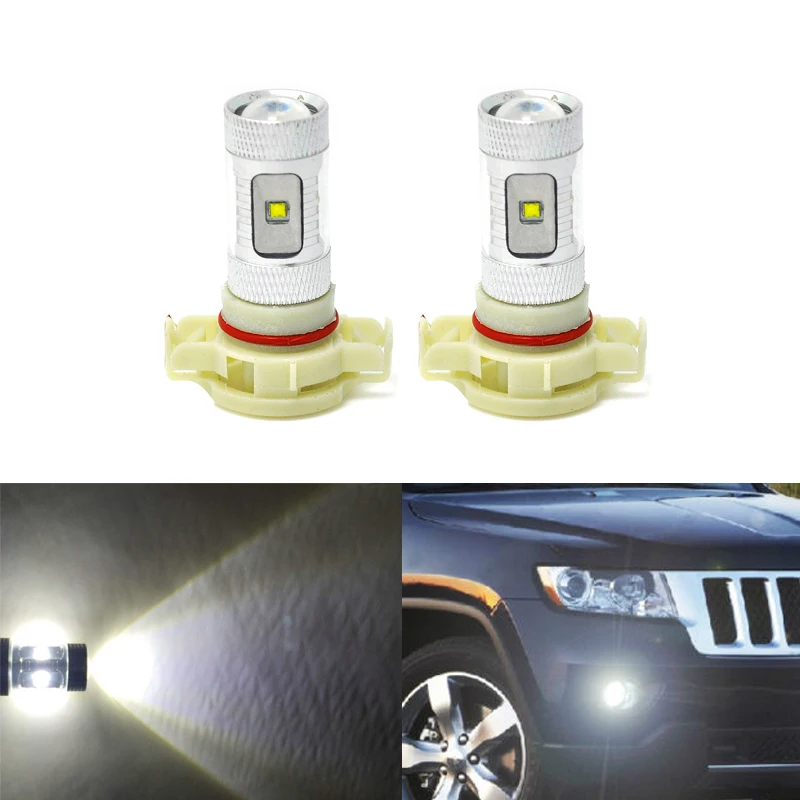 30W PSX24W 11-13 Jeep Grand Cherokee Fog Lights