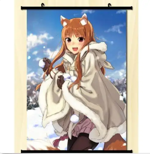 

Anime Poster - Home Decor LY Spice and Wolf Cosplay Wall Scroll Japanese cartoon Decorative poster 30*45cm