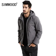 Зимняя мужская куртка SIMWOOD, плотный теплый жакет, верхняя одежда из полиэстера,, повседневное пальто, MD017002