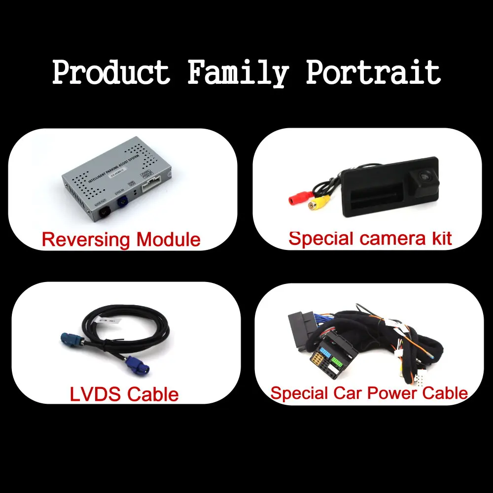 Liislee Reversing Camera For Audi A3 8v 2011~2018 Interface Adapter Backup Rear view Camera Connect Original Screen MMI Decoder 7