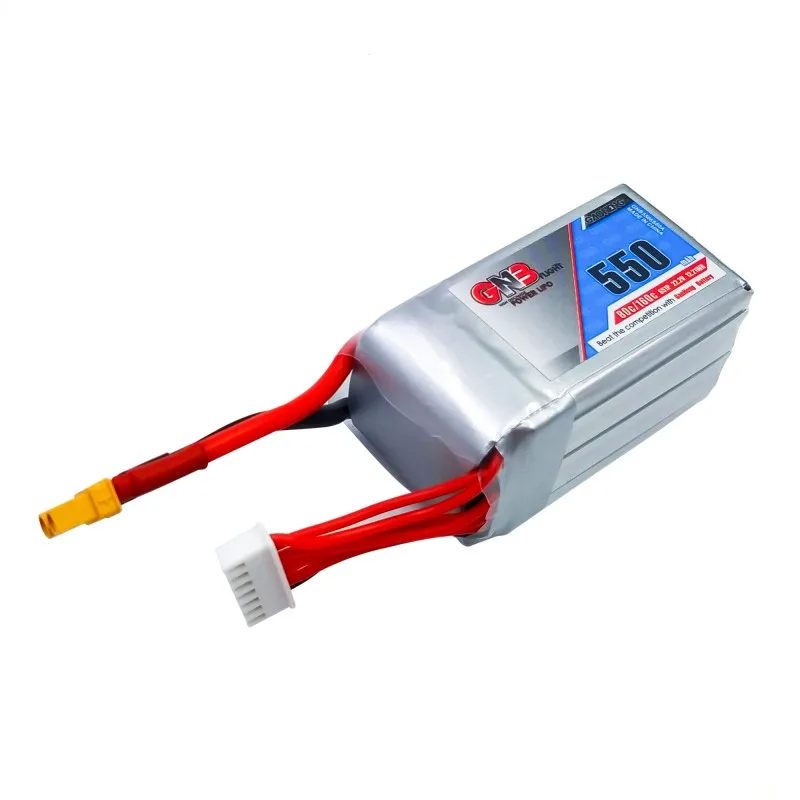 Gaoneng GNB 550 мАч 22 2 в 6S 80C/160C Lipo батарея XT30 или XT60 разъем для FPV гоночного дрона