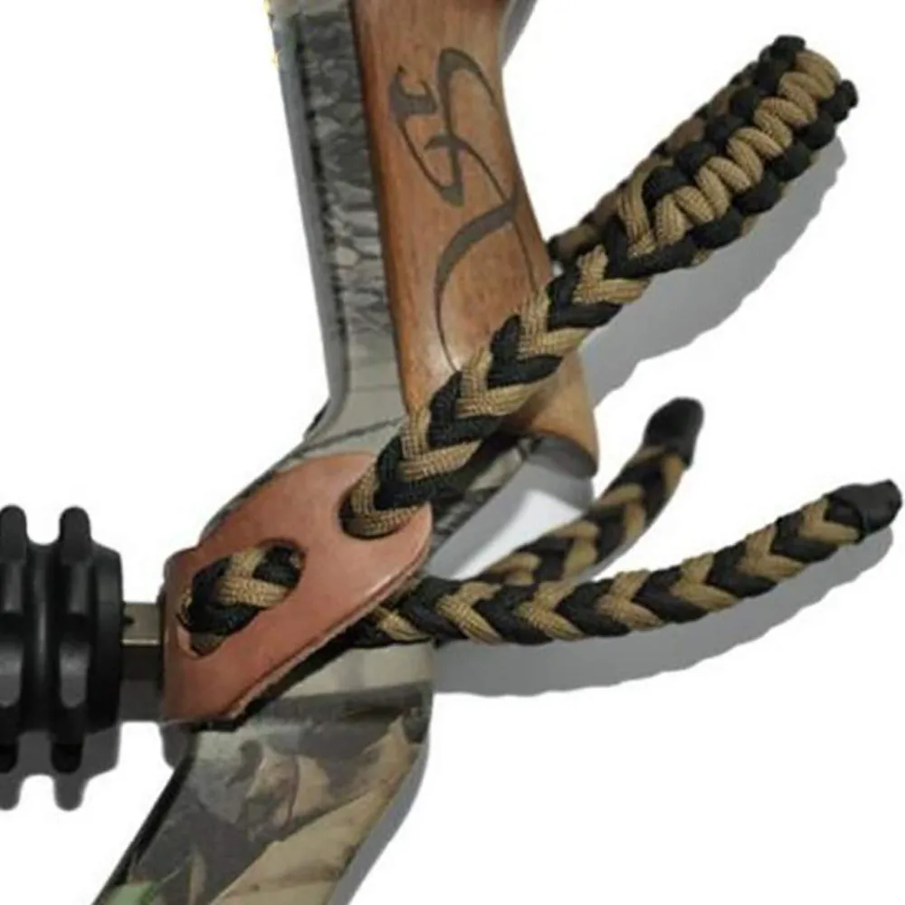 

Archery Bow Sling Compound Bow Crossbow Wrist Sling Band Strap Hunting Wrist Sling Shooting Target Outdoor Accessory Adjustable