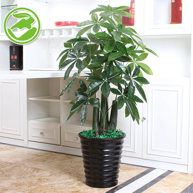 Fake Tree Stump Pachira Small Potted Plants Artificial Fake Tree Stump Pachira Small Potted Plants Artificial View Living Room Floor Office Plastic Decorative Flowers In Vegetable Washer Parts From