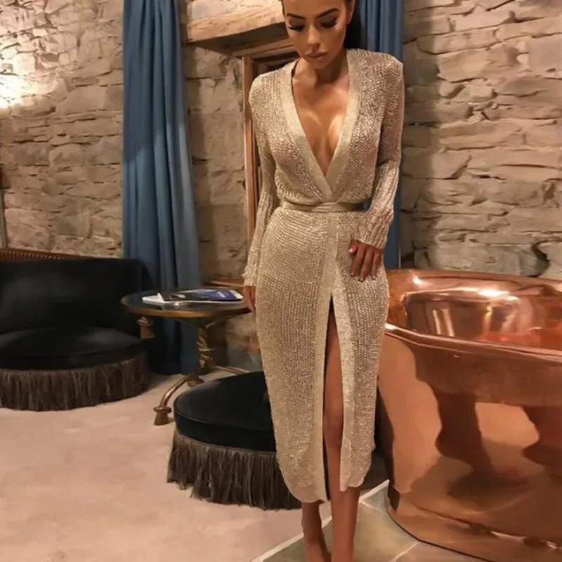 bodycon dress with long cardigan