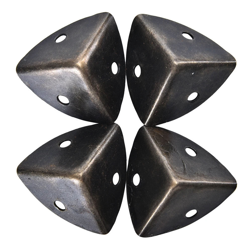 4 шт./лот 2.5X2.5X2.5cm железная бронзовая декоративная антикварная Ювелирная