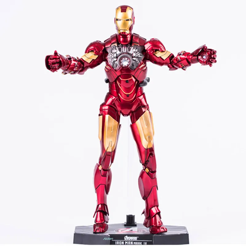 

11" The Avengers Superhero Iron Man Robert Downey Jr. MK4 HC Action Figure Collectible Model Toy BOX 28 CM B106