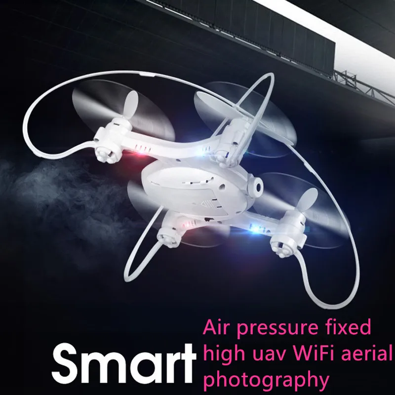 New Smart pocket RC drone toy M7S 2.4G anticollision WIFI FPV real time attitude hold remote control helicopter with HD camera