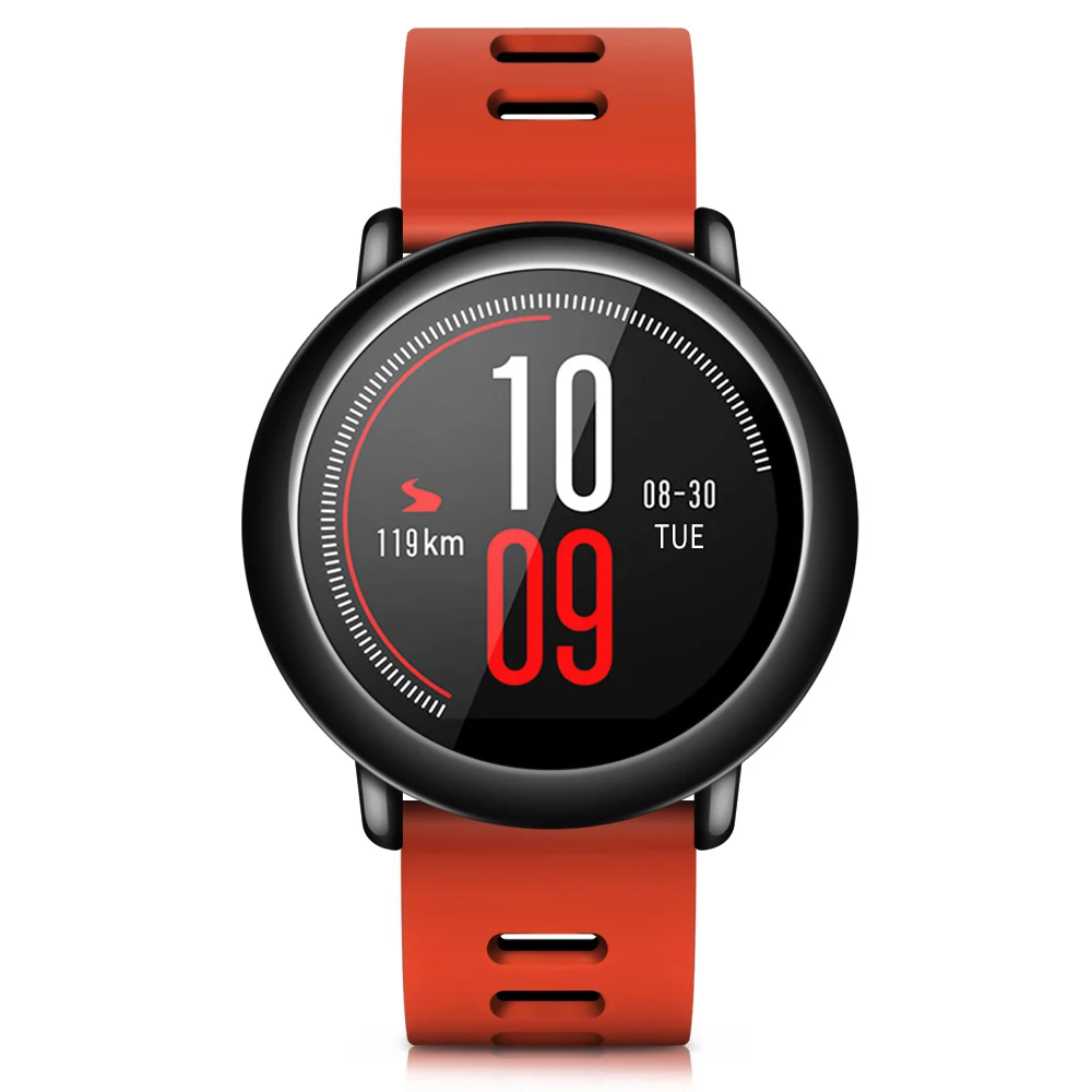 Глобальная версия Amazfit Pace Смарт-часы Huami Amazfit подключение Смарт-часы Bluetooth gps умный монитор сердечного ритма шагомер - Цвет: Оранжевый