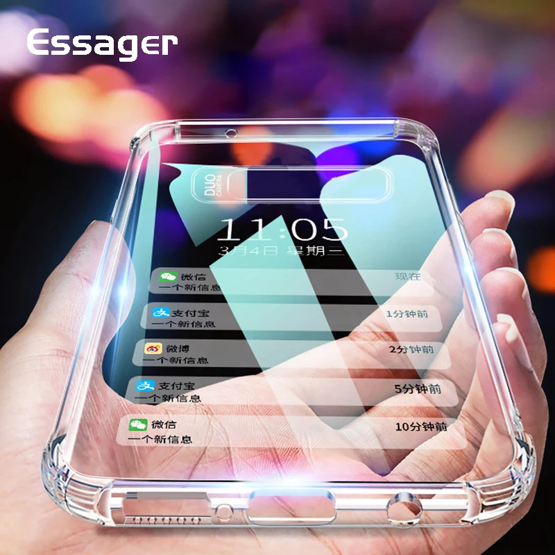 

Essager Clear Case For Samsung Galaxy A70 A60 A50 A40 A30 A20 S10 Plus S10E Note 9 8 A9 A8 A7 A6 2018 S9 S8 S7 Edge M30 M20 M10