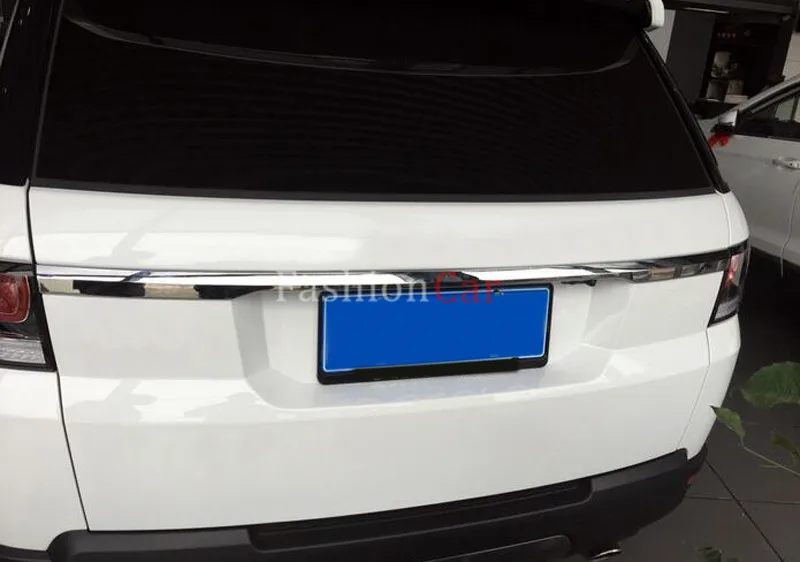 

For Land Rover Range Rover Sport 2014 2015 2016 ABS Trunk Frame Trim Strip Trim 1pcs