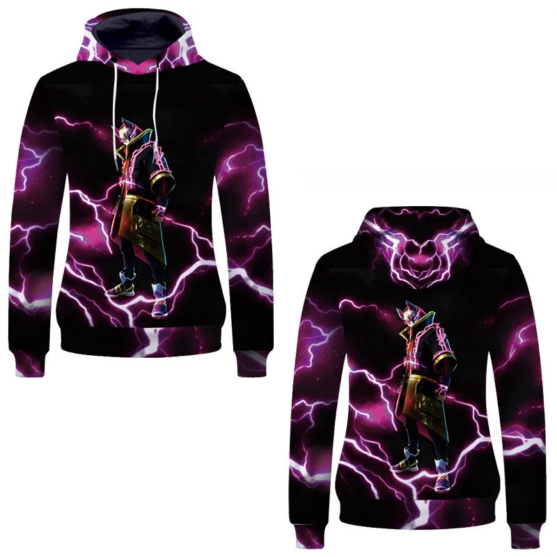 2019 Battle Royale 3D Men Hoodies Sweatshirt Cute Battle Royal Hoodie Gaming Fortnight Printed Hoodie for Kids Boys Fans