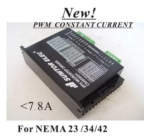 CNC NEMA 34 Stepper Motor Driver DM8060H For 17 23 7.8A DC/AC Supply 256 Subdivision | Обустройство дома