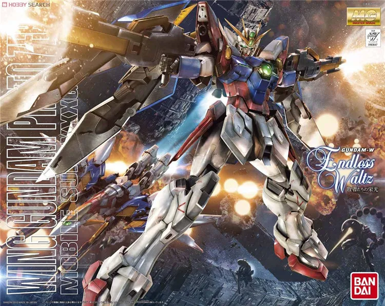 Bandai Gundam MG 1/100 Wing Zero EW мобильный костюм Сборная модель наборы фигурки пластмассовые игрушечные модели