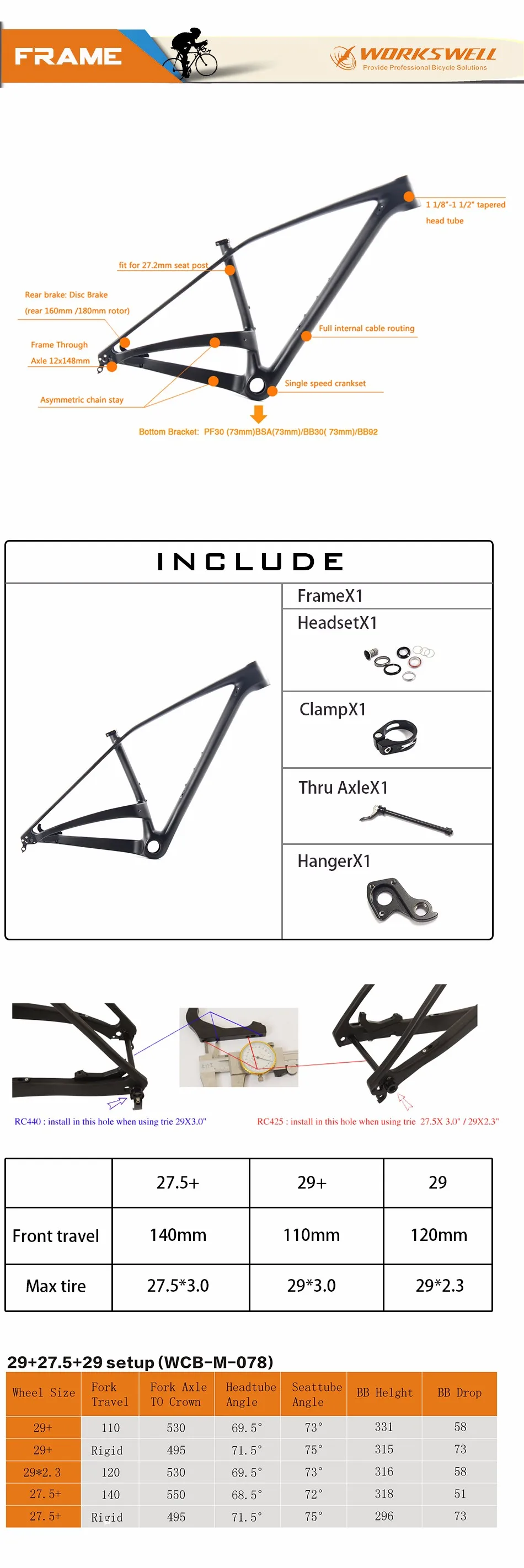 Sale MTB full carbon fiber mtb frame 29er 2016 new model Mountain bikes frames+ clamp +headset+Quick release UD finish 2 Sale MTB full carbon fiber mtb frame 29er 2016 new model Mountain bikes frames+ clamp +headset+Quick release UD finish 2