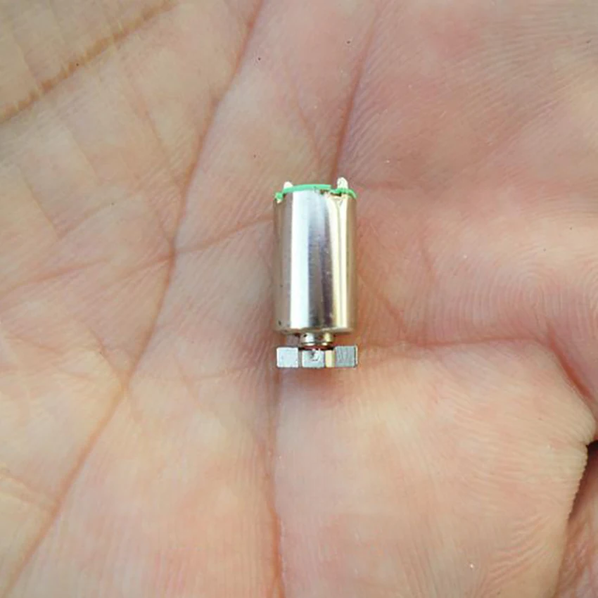 

1PCS 610 Hollow Cup Vibration Motor DC 1.5V-3V Miniature Vibration Motor Motor Diameter: 6 mm Micro Motor for Mobile Phone